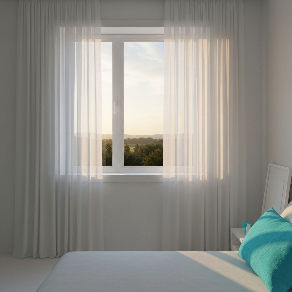 Luz matutina en un espacio de bienestar